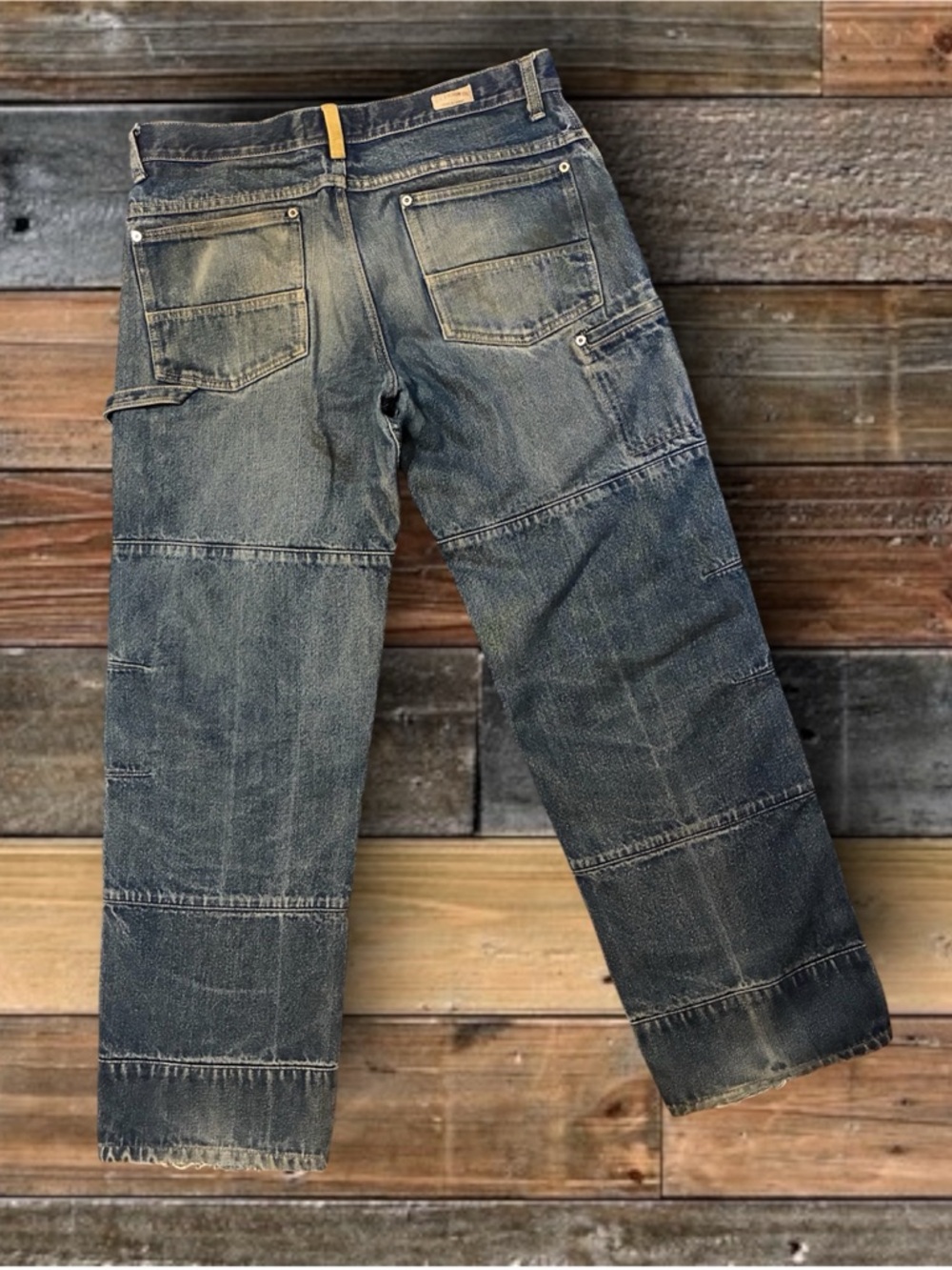 VTG. CC FILSON DOUBLE KNEE HEAVY DENIM JEANS- SIZE 34x32 - Picture 2 of 12